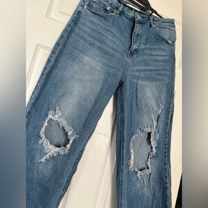 Ripped Festival Jeans